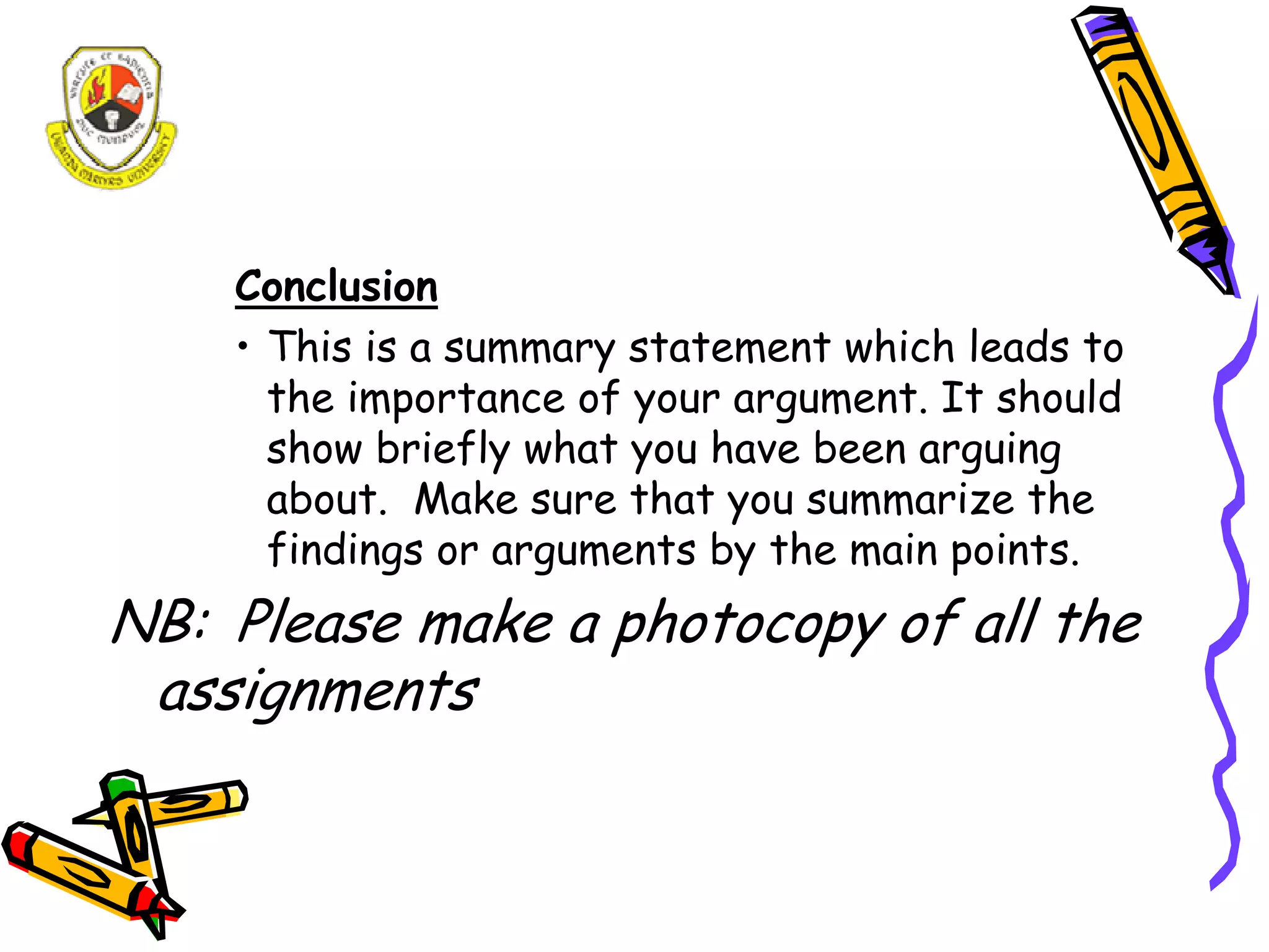 A study guide for Distance Learners
