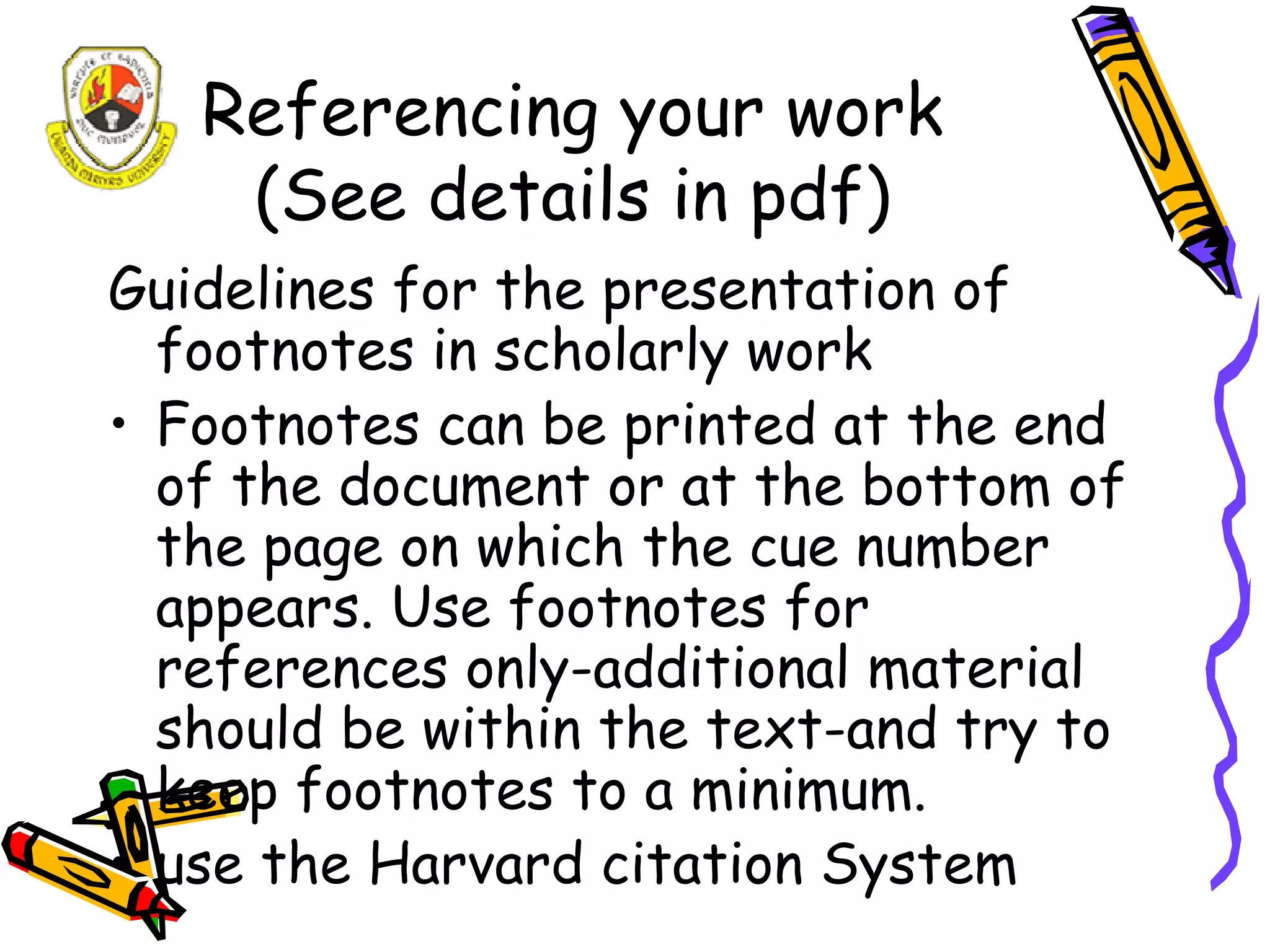 A study guide for Distance Learners