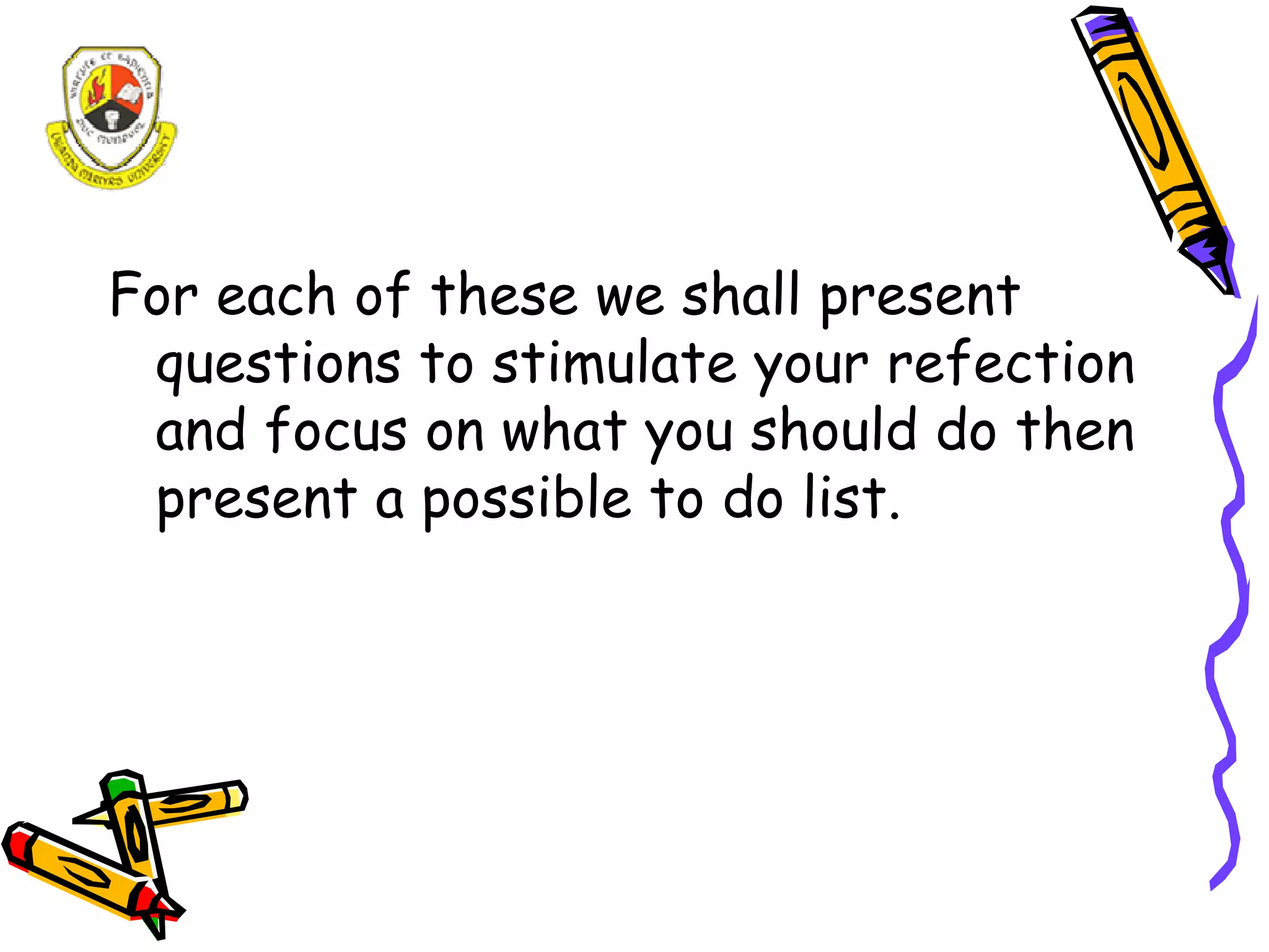 A study guide for Distance Learners