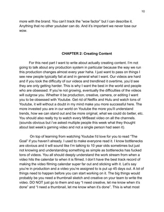 How to Succeed at MrBeast Production Handbook | PDF