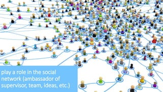 make yourself invaluable
(reviews, conference volunteer, lab/team life)
and doing so prepare yourself for the job.
 