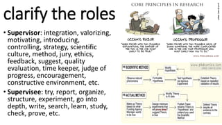 gain autonomy and gradually take over…
 