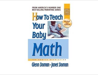 How to teach your baby math