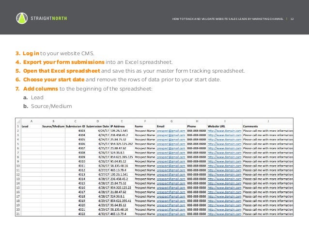 how to track and