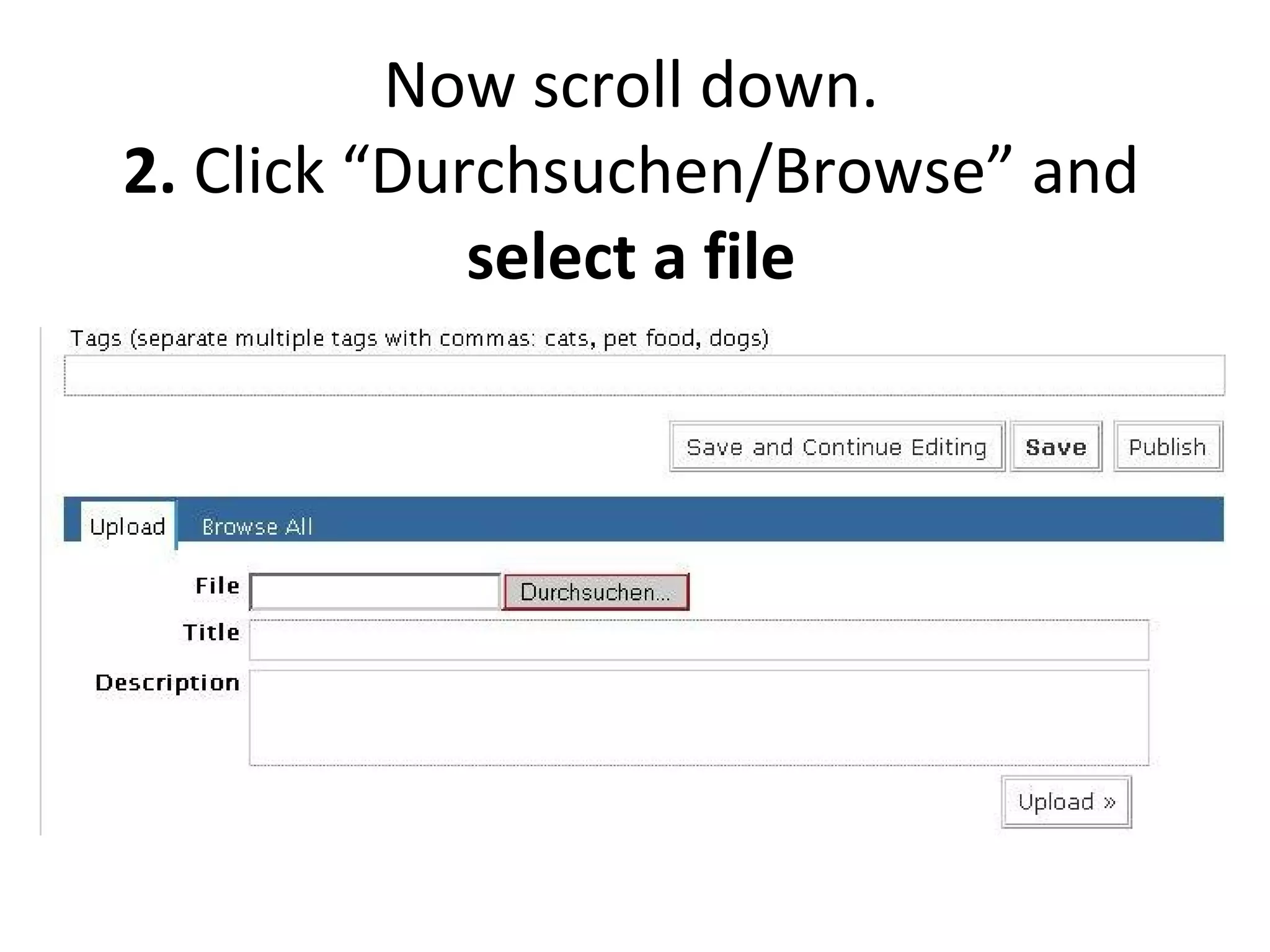 How To Upload2 | PPT
