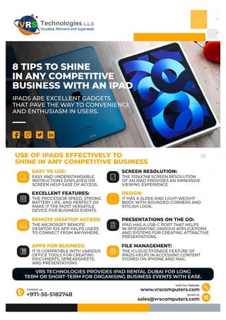 How to Use an iPad for Business?