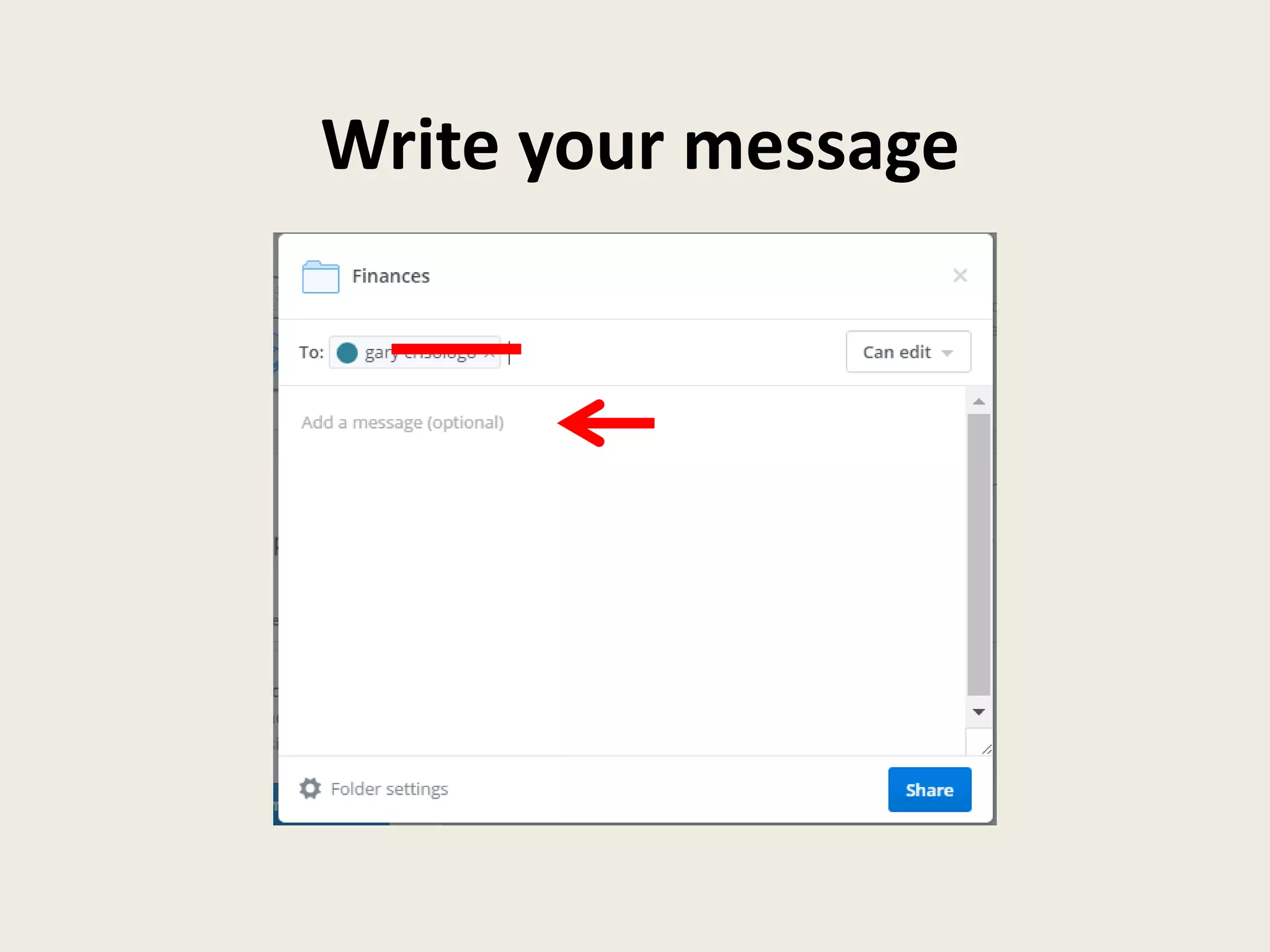 Write your message
 