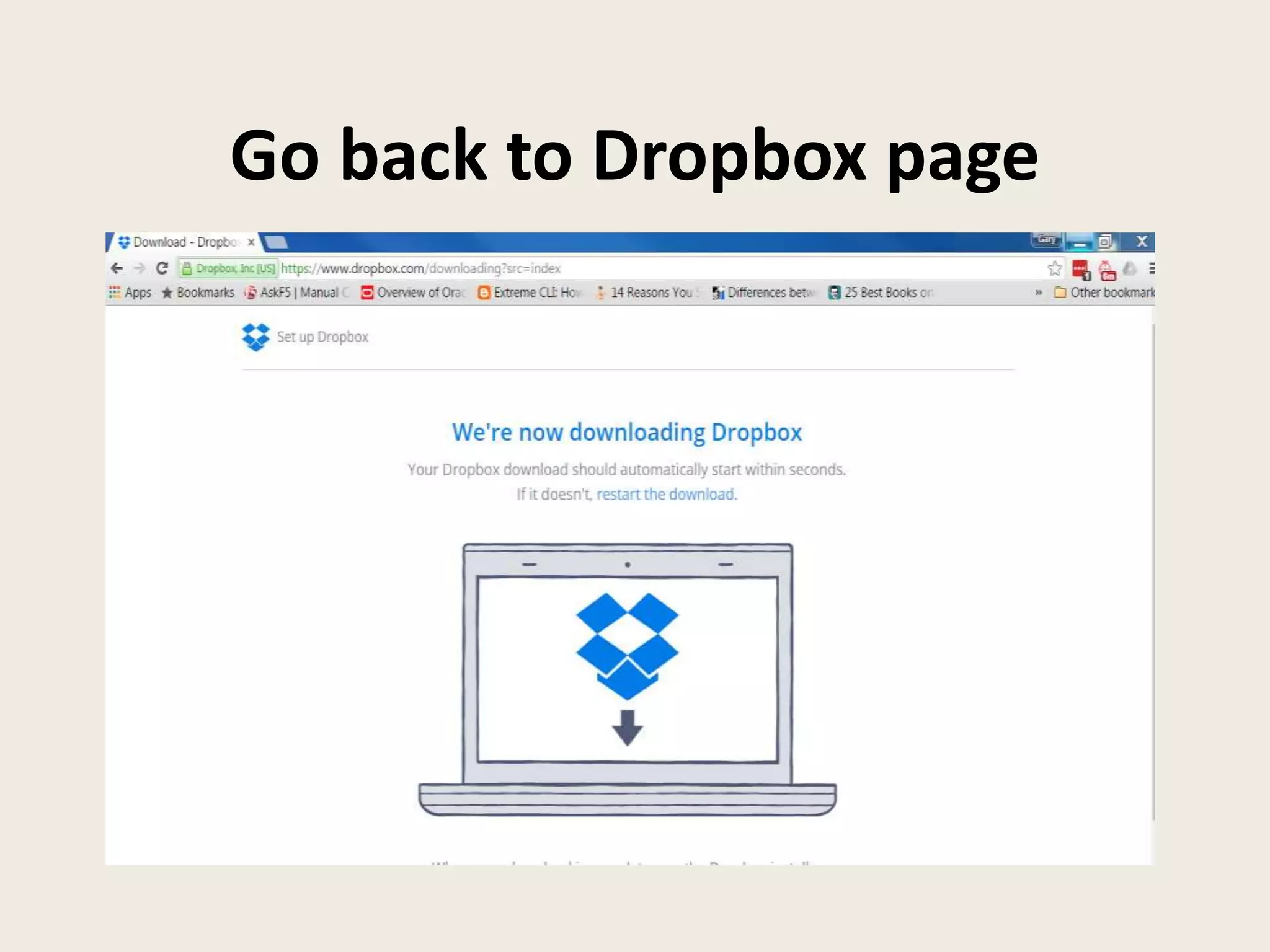 Go back to Dropbox page
 