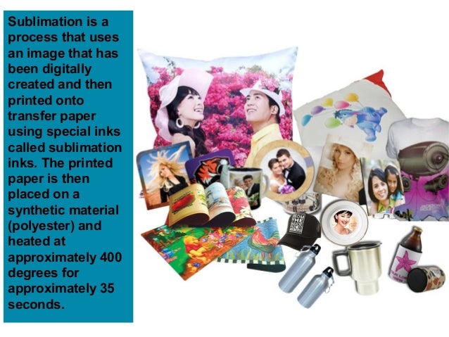 sublimation printer uses