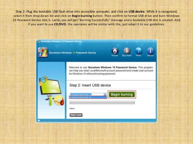 How To Use Isunshare Windows 10 Password Genius How To Use Isunshare Windows 10 Password Genius