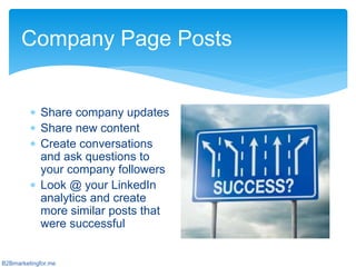 LinkedIn Beginners Guide for B2B Businesses | PPTX