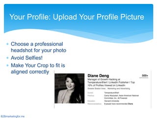 LinkedIn Beginners Guide for B2B Businesses | PPTX
