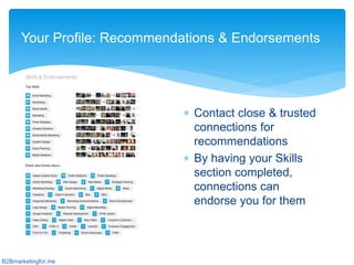 LinkedIn Beginners Guide for B2B Businesses | PPTX