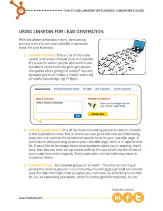 How to-use-linkedin-for-business | PDF