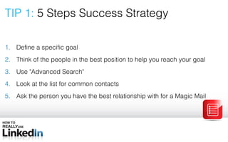 How To REALLY Use LinkedIn To Boost Your Sales in 8 Tips? Slide 9