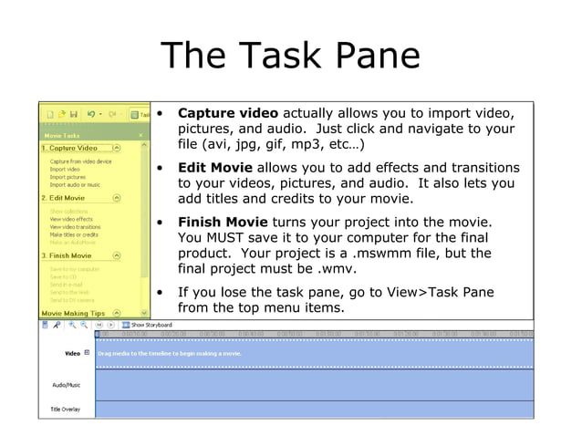 How to-use-movie-maker | PPT