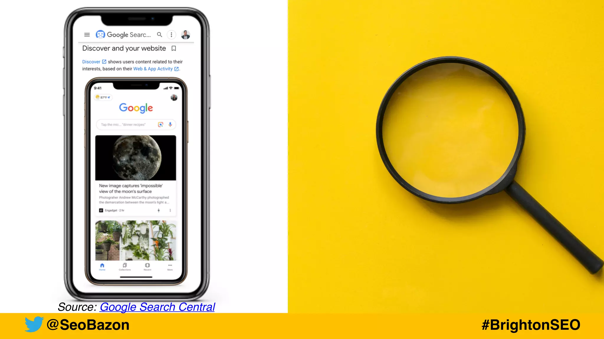 Source: Google Search Central
@SeoBazon #BrightonSEO
 