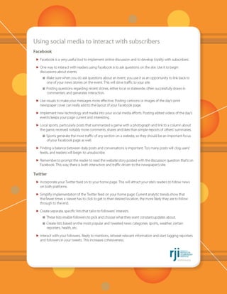 15 Tips for Using Social Media to Interact with Subscribers