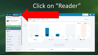 Click on “Reader”
 