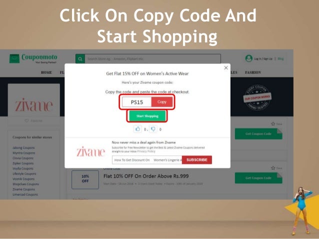 zivame coupon for new user