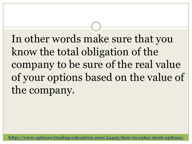 Que es el stock options