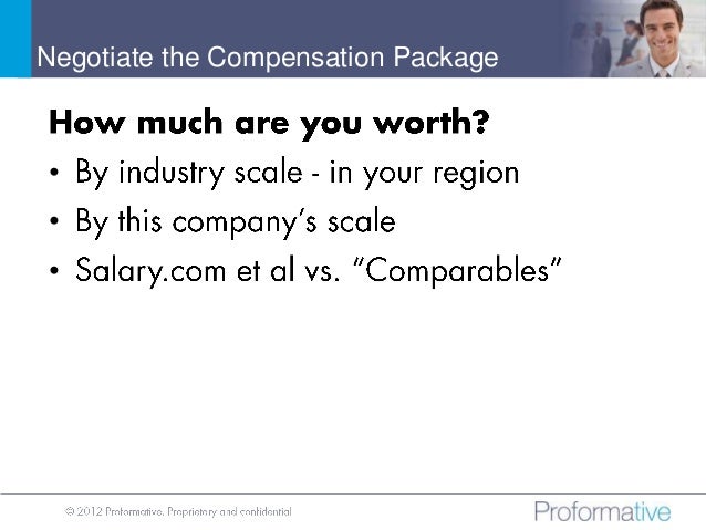 compensation negotiation
