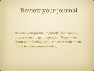 How To Rgiht Journal How To Write A Journal | PDF