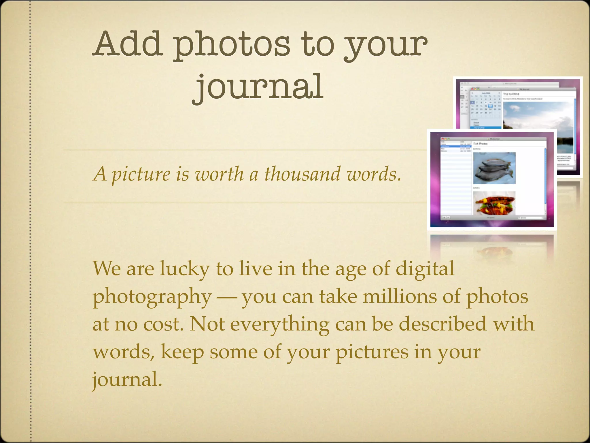 How To Write A Journal