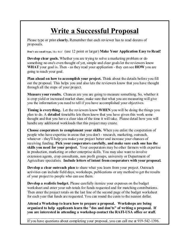 how to write a good proposal essay