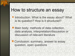 Introduction Breakdown For Assignment How to write your assignment | PPT