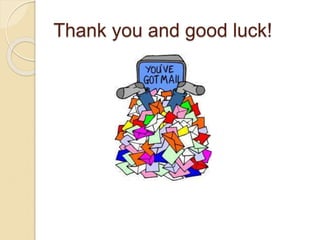 Thank you and good luck!
 