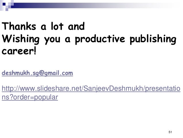 How To write good paper sgd
