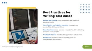 How to Write Test Cases in Software Testing? A Step-by-Step QA Guide | PPT