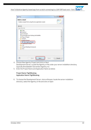 How to build an agentry based mobile app from scratch connecting to an ...