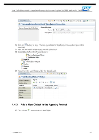 How to build an agentry based mobile app from scratch connecting to an ...