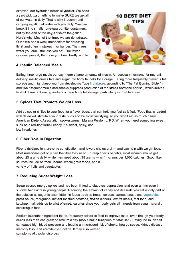 Basics Of Healthy Weight Loss