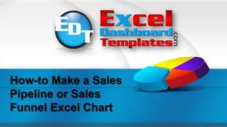 How-to Make a Sales
Pipeline or Sales
Funnel Excel Chart
 