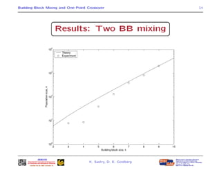 How Well Does A Single-Point Crossover Mix Building Blocks with Tight Linkage?