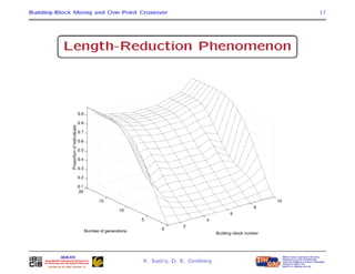 How Well Does A Single-Point Crossover Mix Building Blocks with Tight Linkage?