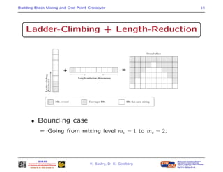 How Well Does A Single-Point Crossover Mix Building Blocks with Tight Linkage?