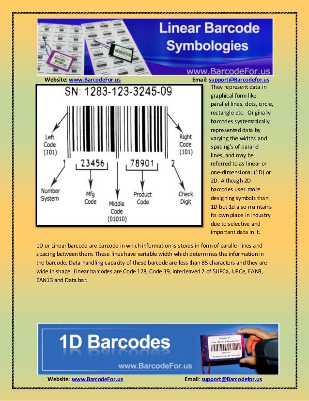 How 1 d barcodes helps to automate your businesses