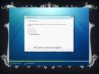 We Left it some were right??
 
