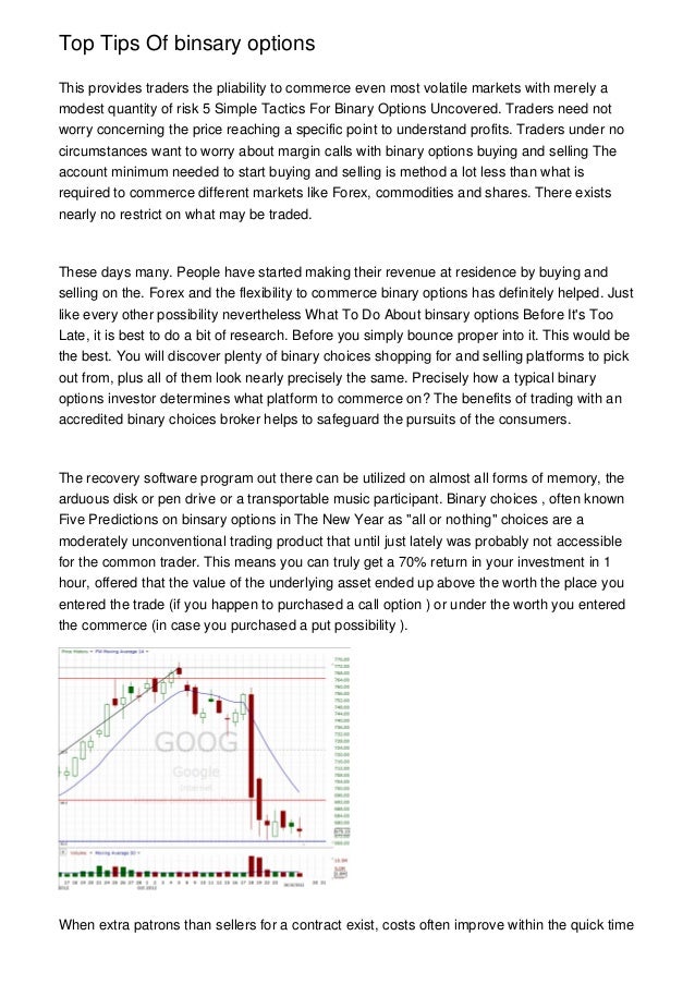 The ten most powerful option trading secrets