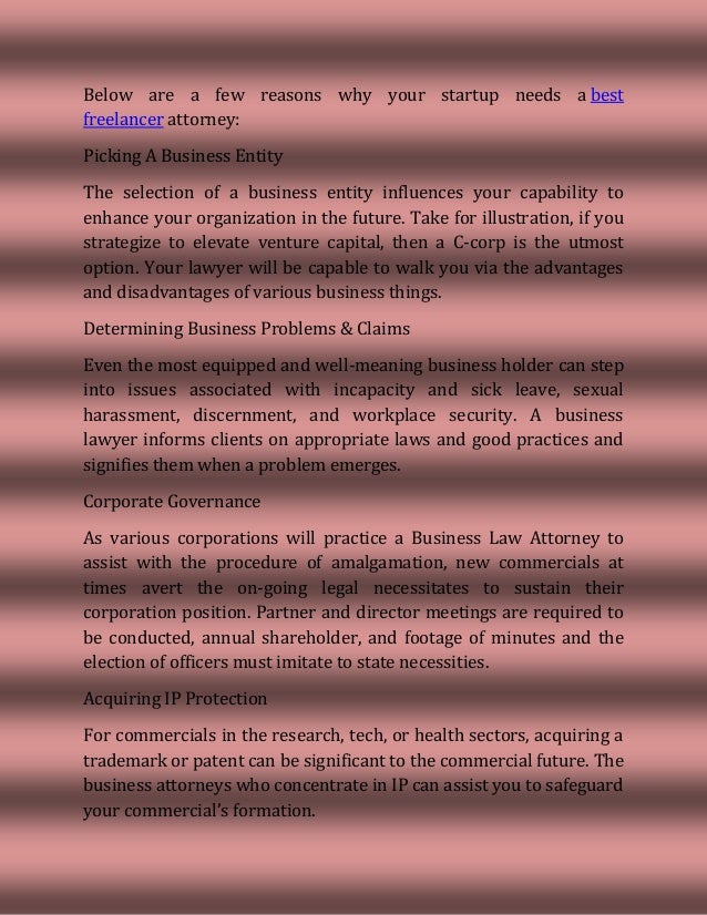 How A Business Attorney Can Play A Crucial Role For Your Small Busine How A Business Attorney Can Play A Crucial Role For Your Small Busine
