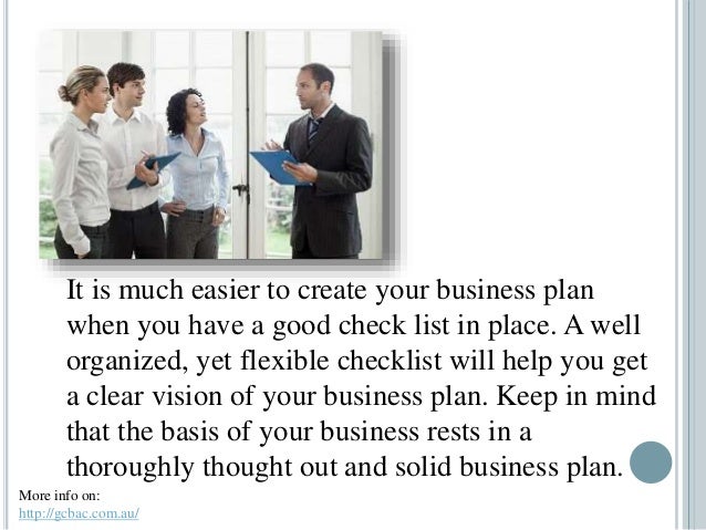 Get help with your business plan
