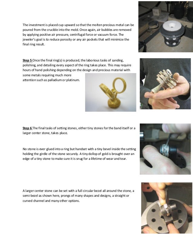 How a Cast Custom Ring is Made