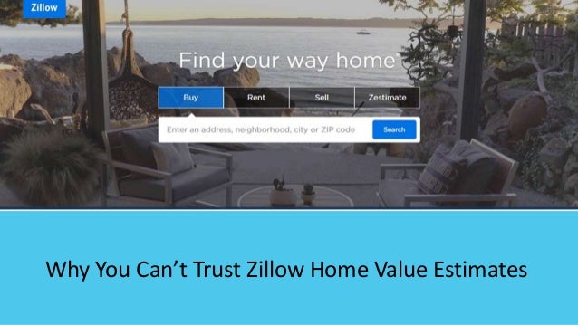 how accurate are zillow home value estimates