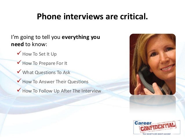 How to Ace the Phone Interview