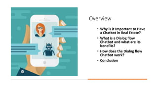How a chat bot using dialog flow works | PPTX