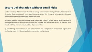 Email breaches can lead to serious deal data exposure | PPTX